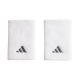 Frotka na rękę adidas Tennis Wristband Large 2 szt. biała IA7545