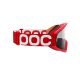 3. Gogle rowerowe POC Ora czerwony