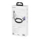 6. Kabel Baseus CATLWJ-01 Lightning - USB-C PD 20W 480Mb/s 1m - czarny