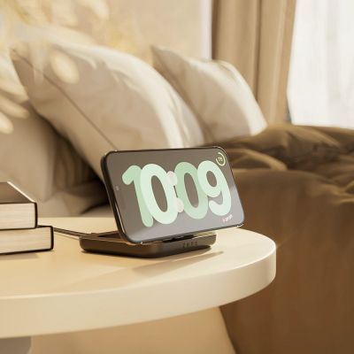 6. ZENS ZESC20B/00 ładowarka do urządzeń przenośnych Słuchawki, Smartfon, Oglądaj Czarny USB Bezprzewodowe ładowanie Wewnętrzna