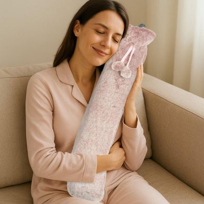 9. TERMOFOR GUMOWY W POKROWCU ALPINA 2L RÓŻOWY