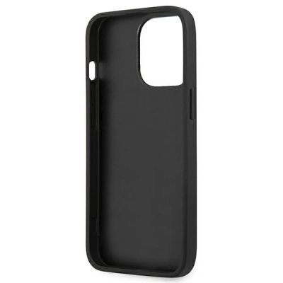 7. Etui Guess Croco Strap Collection na iPhone 13 Pro / 13 6,1" - różowe