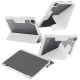 3. Etui Care by PanzerGlass Y fold do iPad Pro 11" 2025 / 2024 - jasnoszare