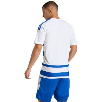 4. Koszulka męska adidas Hooped 26 Jersey biało-niebieska KF3389