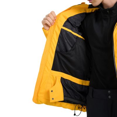 4. Kurtka narciarska męska 4F M0788 pomarańczowa 4FWAW25TTJAM0788 70S