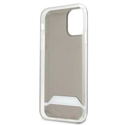 7. Etui AMG Electroplate Black&White na iPhone 11 / XR 6,1" - przezroczyste