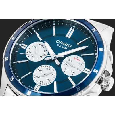 4. Zegarek Męski CASIO MTP-1374D-2A3 + BOX