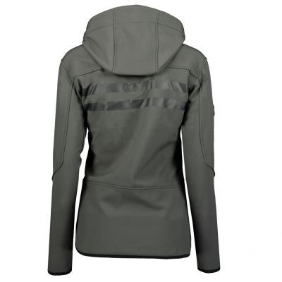2. Kurtka softshell damska Geographical Norway Reine Grey/Black Lady 007  (WU6099F/GN Grey/Black)