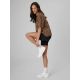 4. Legginsy krótkie z prążkowanej dzianiny damskie 4F 4FRSS26TSTIF042-20S