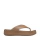Klapki damskie Crocs Getaway Platform Flip brązowe 209410 2JJ