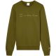 2. Bluza męska Champion Crewneck Sweatshirt oliwkowa 220272 GS585