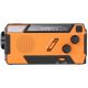 51. Extralink RADIO AWARYJNE SOLARNE Z KORBKA DYNAMO POWERBANK 4000MAH Z LATARKA SOS SR-4000 Przenośny Analogowy Czarny, Pomarańczowy