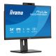 Monitor Iiyama TFT XUB2490HSUH IPS 24''//HDMI/DP/USB/Webcam/hoev - Płaski ekran - 60,5 cm