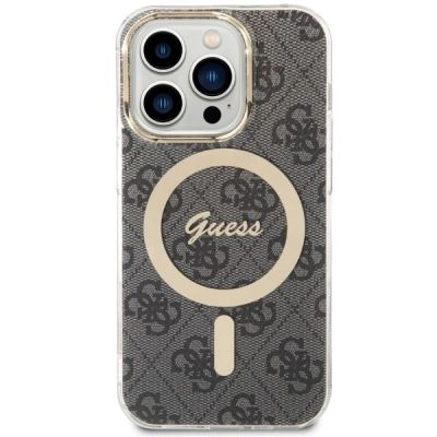 2. Etui Guess 4G MagSafe na iPhone 14 Pro - czarne