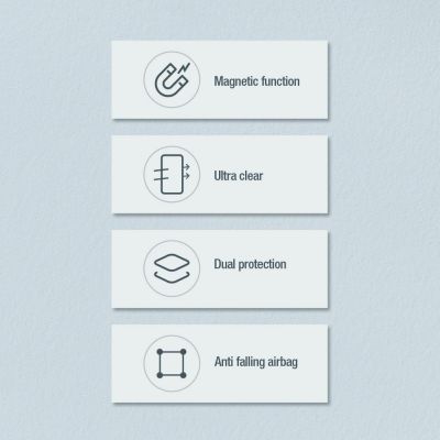 7. Etui Nillkin Nature Pro pancerne z magnetycznym ringiem do Samsung Galaxy S24 Ultra - białe