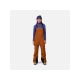 2. Spodnie narciarskie damskie ROSSIGNOL W Outerlimits Insulated Bib brązowe