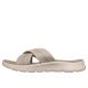 6. Skechers damskie Japonki GO WALK FLEX SANDAL IMPRESSED 141420 DKTP