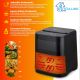 17. Extralink HOME AIR FRYER 5.2L EU SJ-520 frytkownica Pojedyńczy 5,2 l Frytkownica na gorące powietrze Czarny