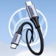 2. Ugreen kabel przewód USB Typ C - USB Typ C Power Delivery 240W 5A 2m szary (90440 US535)