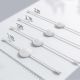 6. Kabel zwijany Baseus Free2Pull 60W USB-C - USB-C 1m - biały