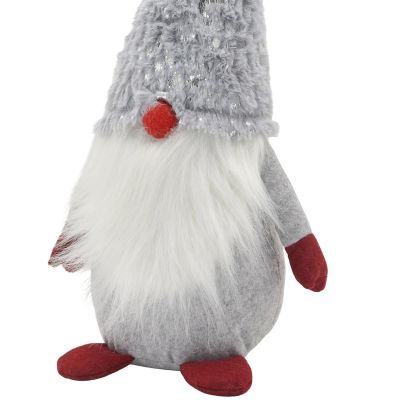 4. SKRZAT GNOM KRASNAL DEKORACYJNY SZARY 45CM