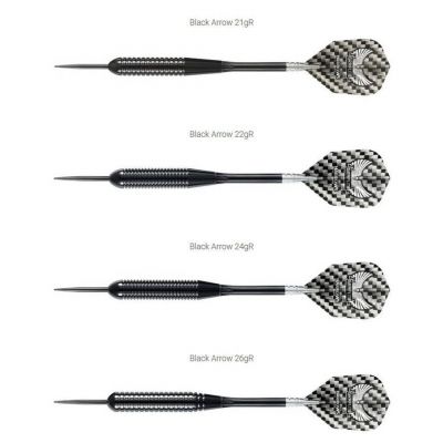 6. Rzutki Harrows Black Arrow Steeltip HS-TNK-000013143