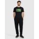 6. T-shirt regular z nadrukiem męski 4F 4FRAW25TTSHM3612-20S