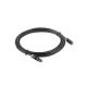 4. Kabel Lanberg CA-TOSL-10CC-0030-BK (Toslink M - Toslink M; 3m; kolor czarny)