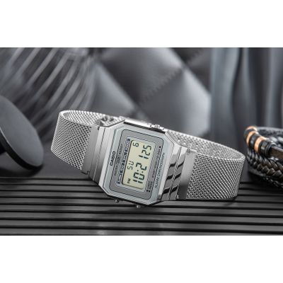 6. Zegarek Męski CASIO Vintage A700WEM-7AEF + BOX