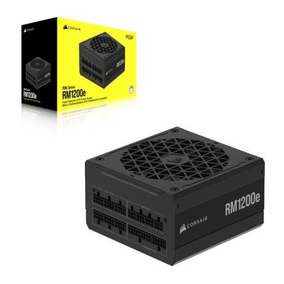2. Corsair RMe Series RM1200e moduł zasilaczy 1200 W 24-pin ATX ATX Czarny