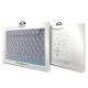 4. Etui Guess GCube Stripes na laptopa 14'' - niebieskie