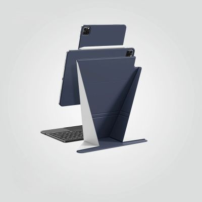 5. Etui AMAZINGTHING Matte Pro Mag Folio z podstawką na iPad Air 13" M3/M4 (2025/2026) - niebieskie