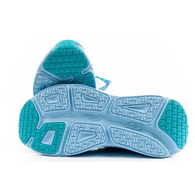 9. Skechers Max Cushioning buty męskie sportowe do biegania lekkie niebieskie