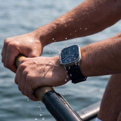 18. Szkło hartowane Tech-Protect Easy Set+ 2-pack na Apple Watch Ultra 1 / 2 49 mm - przezroczyste