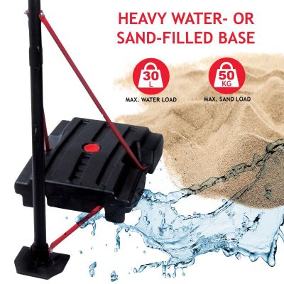 22. ZESTAW REGULOWANY DO KOSZYKÓWKI DUNLOP 1,65-2,05M 3W1