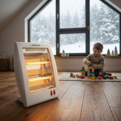 6. ESPERANZA GRZEJNIK KWARCOWY 400W/800W THAR BIAŁY EHH010
