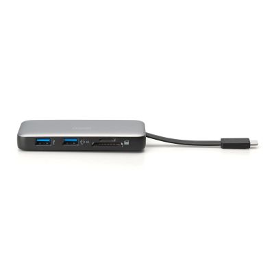 24. Stacja dokująca podróżna USB Typ C 7-portów HDMI 4K/60Hz PD 3.0