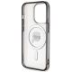 7. Etui Karl Lagerfeld IML Karl's Head MagSafe na iPhone 15 Pro - przezroczyste