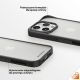 4. Etui PanzerGlass ClearCase na iPhone 15 Pro z certyfikatem Military Grade - przezroczysto-czarne