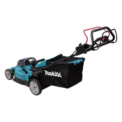 3. Makita DLM481Z kosiarka Kosiarka do trawnika typu push Bateria Czarny, Niebieski, Metaliczny