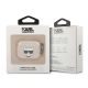 3. Etui Karl Lagerfeld Glitter Choupette na AirPods 3 - złote