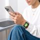 4. Pasek Tech-Protect Silicone na Apple Watch 44 / 45 / 46 / 49 mm - szary