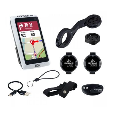 Sigma licznik ROX 12.1 EVO biały SET