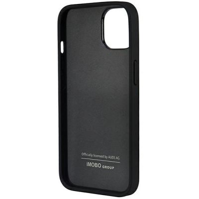 6. Etui Audi Synthetic Leather na iPhone 14 - czarne