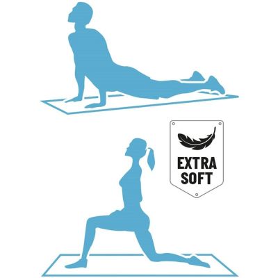 6. MATA FITNESS NBR ANTYPOŚLIZGOWA 190x58x1CM RÓŻOWA UMBRO