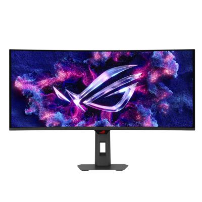 25. ASUS ROG Strix OLED XG34WCDG monitor komputerowy 86,4 cm (34") 3440 x 1440 px UltraWide Quad HD QD-OLED Czarny