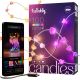 Twinkly Candies – 100 Lampki w kształcie serc RGB LEDs, przezroczysty przewód, USB-C