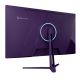 7. Monitor IPS Arozzi Nova 27" złącze QHD systemy ochrony przed włamaniem 16:9, 180 Hz, 1 ms, 2560 x 1440 pikseli, 350 cd/m2, Ilość portów HDMI: 2, kolor purpura