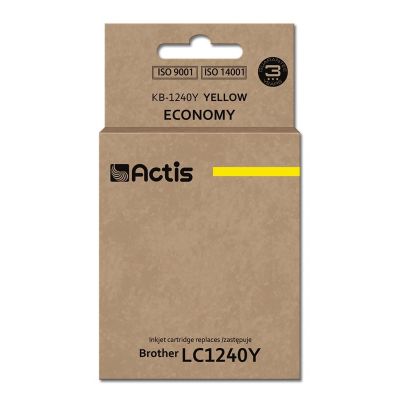 Actis KB-1240Y Tusz (zamiennik Brother LC1240Y/LC1220Y; Standard; 19 ml; żółty)
