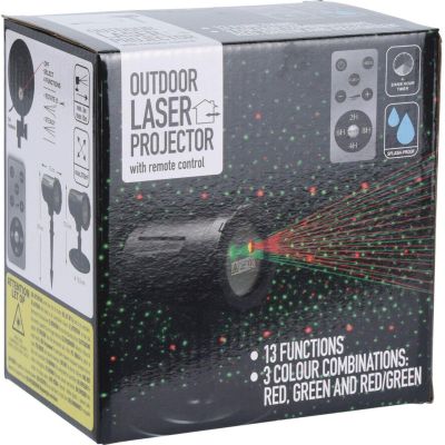 6. PROJEKTOR RZUTNIK LASEROWY 13 FUNKCJI Z PILOTEM